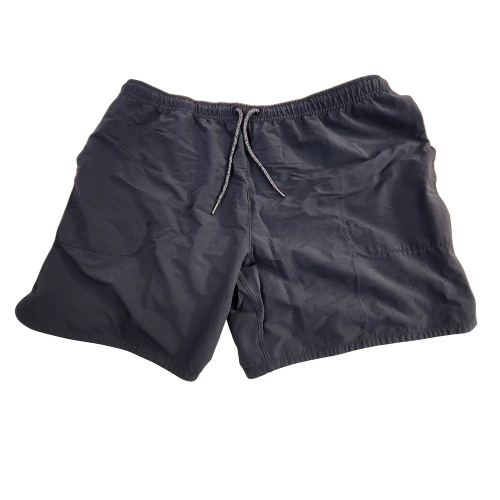 Allbirds Mens Natural Run Shorts XL Black Merino Wool Recycled Nylon Athletic‎